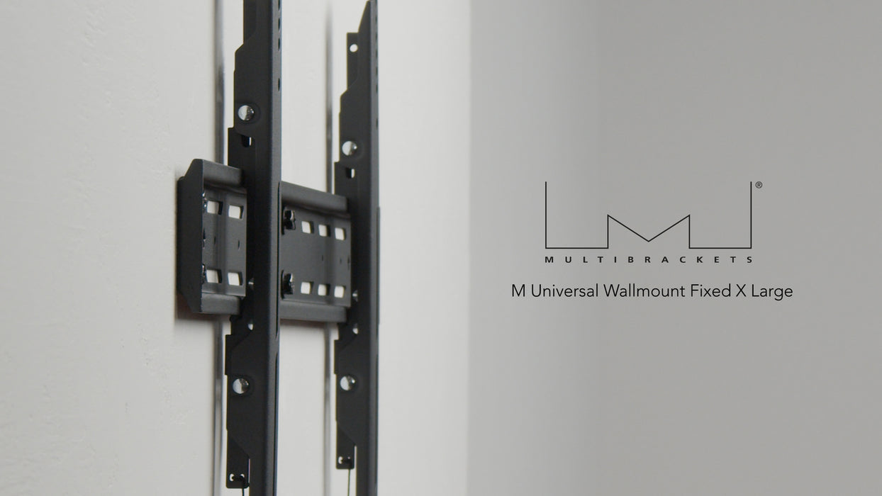 Multibrackets 800x600 VESA Universal Wallmount Fixed X Large - Up to 42-90" Display - 75KG Max