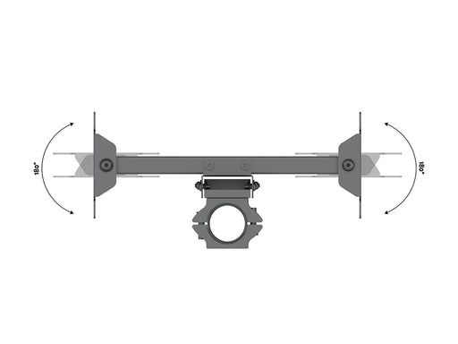 Multibrackets M Pro Series Dual Bracket V-Shape - (32"-43")