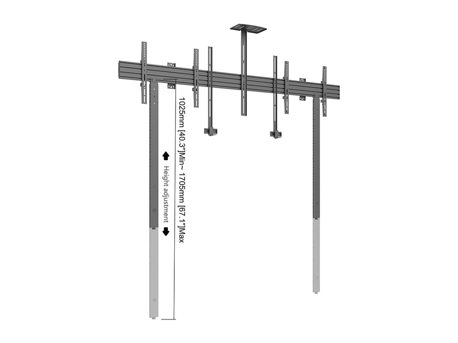 Multibrackets M Pro Series Collaboration Side by Side - (32" - 65")