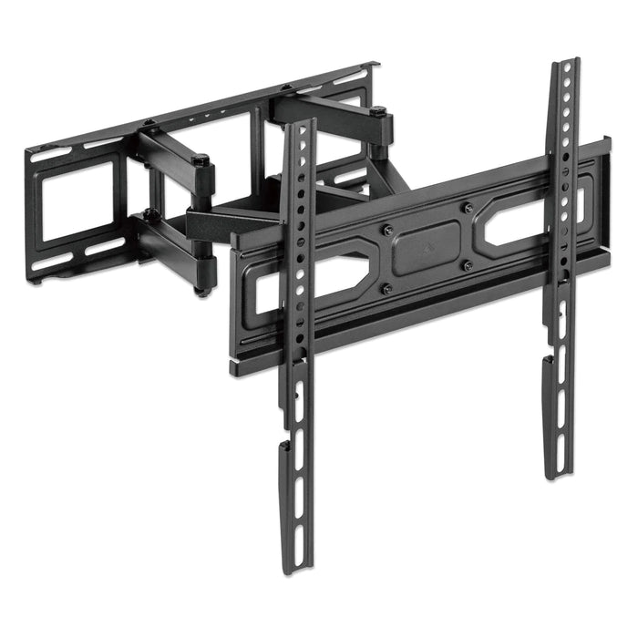 Manhattan 462433 Full-Motion TV Wall Mount With Post-Leveling Adjustment