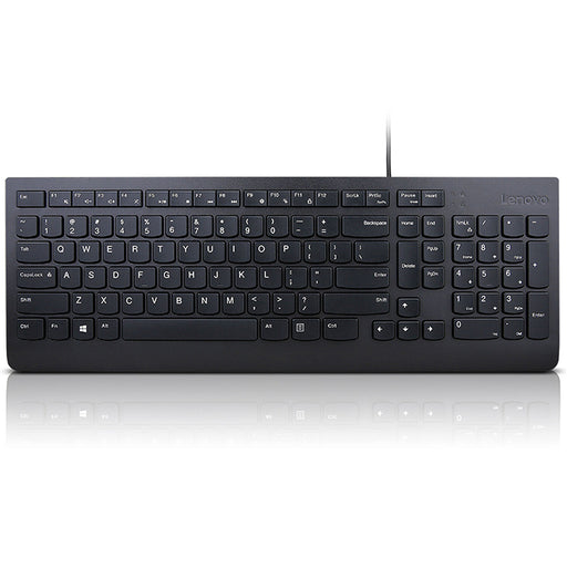 Lenovo 4Y41C68680 Essential Wired Keyboard Black - UK English