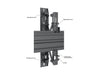 Multibrackets MBW3x2UP Push In Pop Out M Wallmount Pro - (32" - 55")