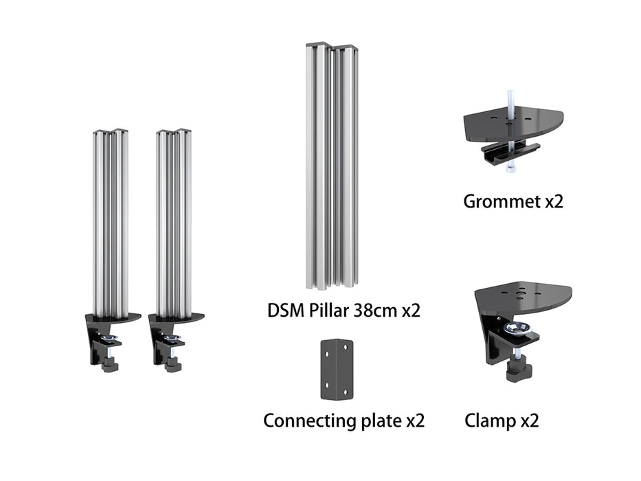 Multibrackets M Pro Series Monitorstand Column - 38cm