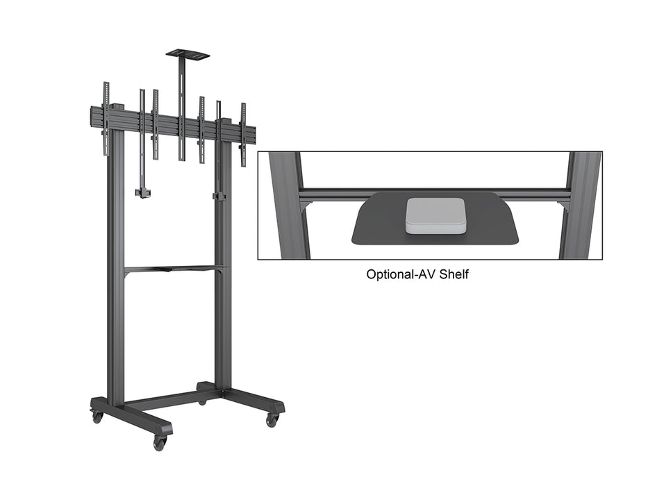 Multibrackets M Pro Series - Collaboration Floorstand Side by Side - 65"