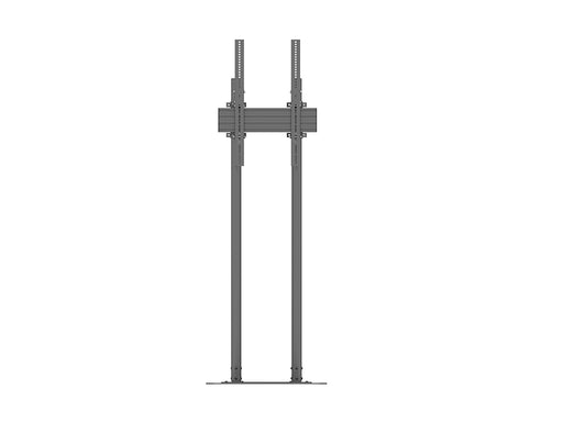 Multibrackets B2B M Dual Pole Floorbase Pro - (65"-90")