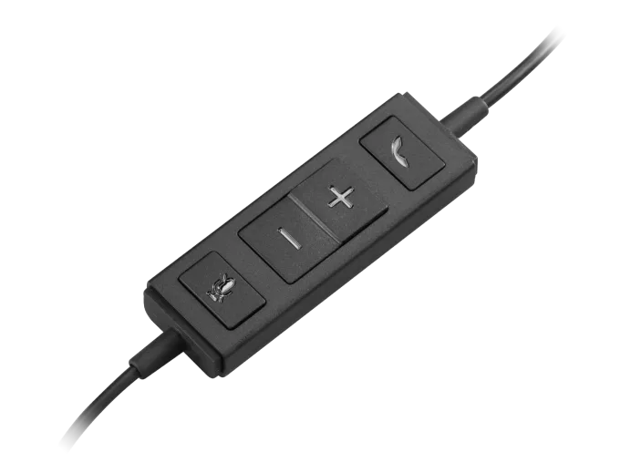 Logitech USB Headset H570e Stereo Wired Black Headset