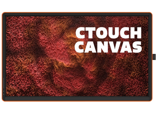 CTouch Canvas 11072565 65” 4K UHD Interactive Touchscreen Display