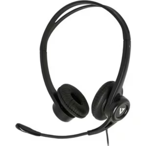 V7 HU311-2EP Essentials USB Stereo Headset with Microphone