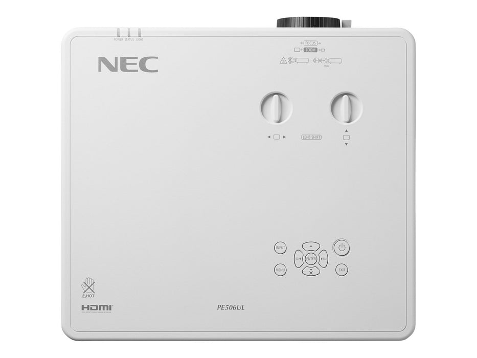 NEC PE506UL Professional LCD Laser Projector - 5200 Lumens