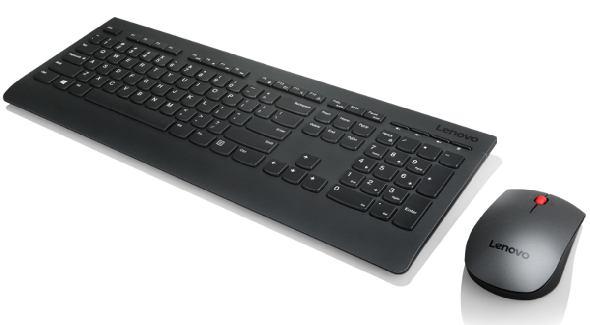 Lenovo 4X30H56809 Professional Wireless Keyboard and Mouse Combo