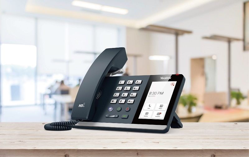 Yealink MP54-Teams - Teams Edition Entry-level, Cost-Effective Android 12.0-Powered Teams Phone For Common Areas, and Workers Of Co-working Spaces