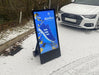 43" Portable Outdoor Digital Android Battery A-Boards