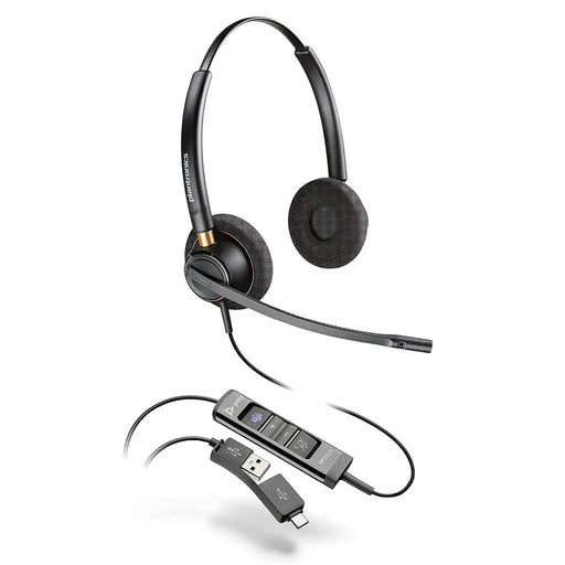 Poly EncorePro EP525-M Wired Over Stereo Headset