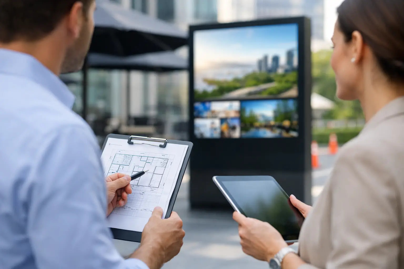 How to Plan Outdoor Digital Signage