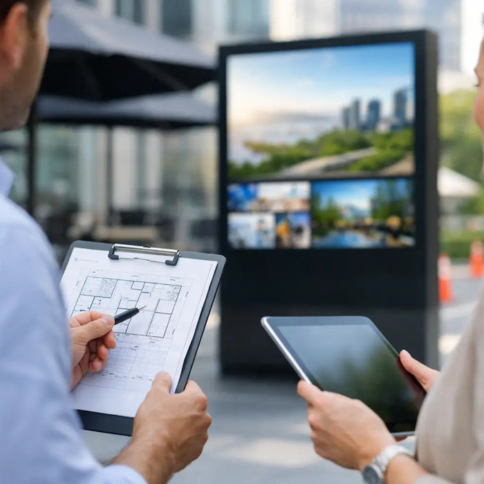 How to Plan Outdoor Digital Signage