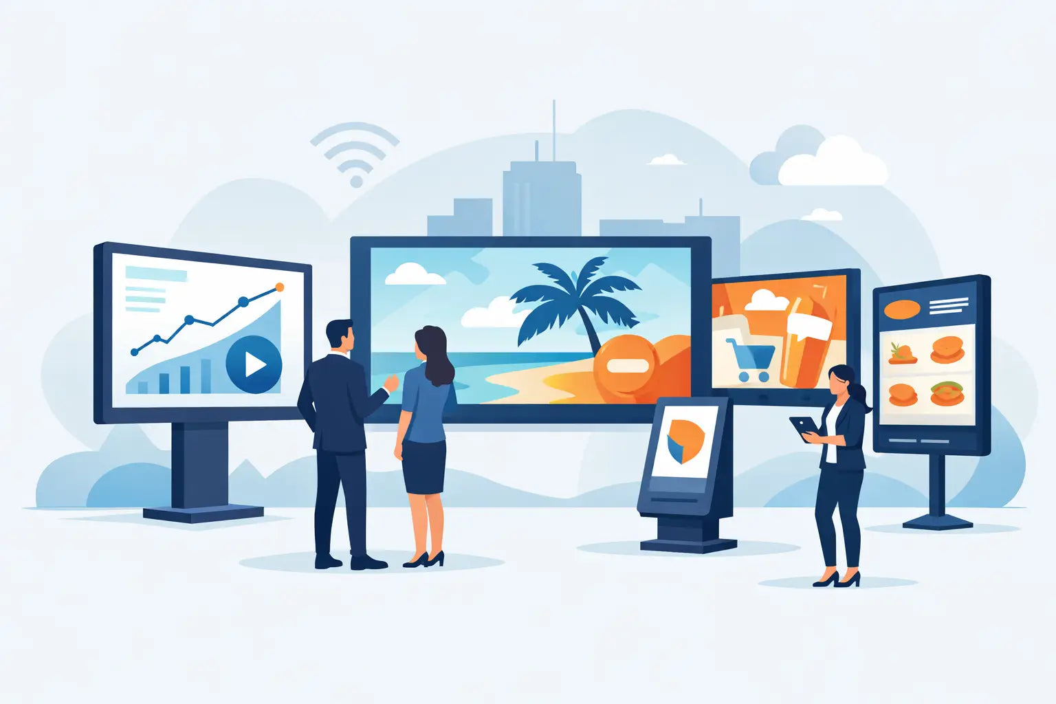 Digital Signage Displays for Business Explained