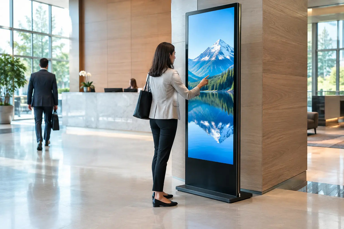 Digital Totems for High-Impact Business Signage
