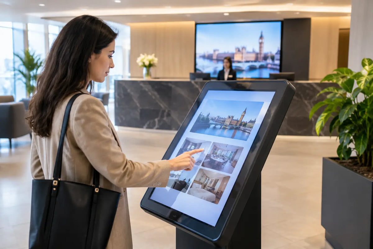Touchscreen Kiosk Benefits for UK Businesses