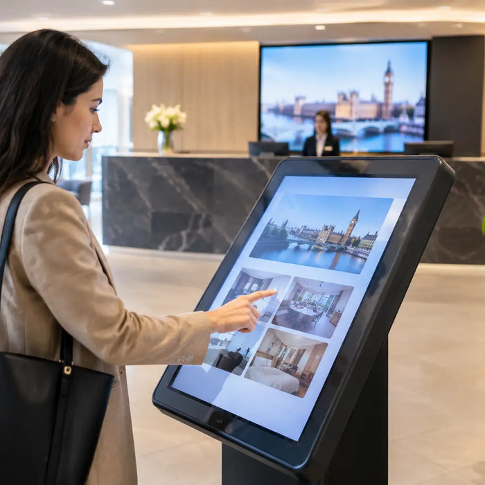 Touchscreen Kiosk Benefits for UK Businesses