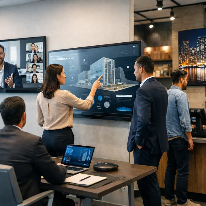 What Is a Commercial Display for Business Use?