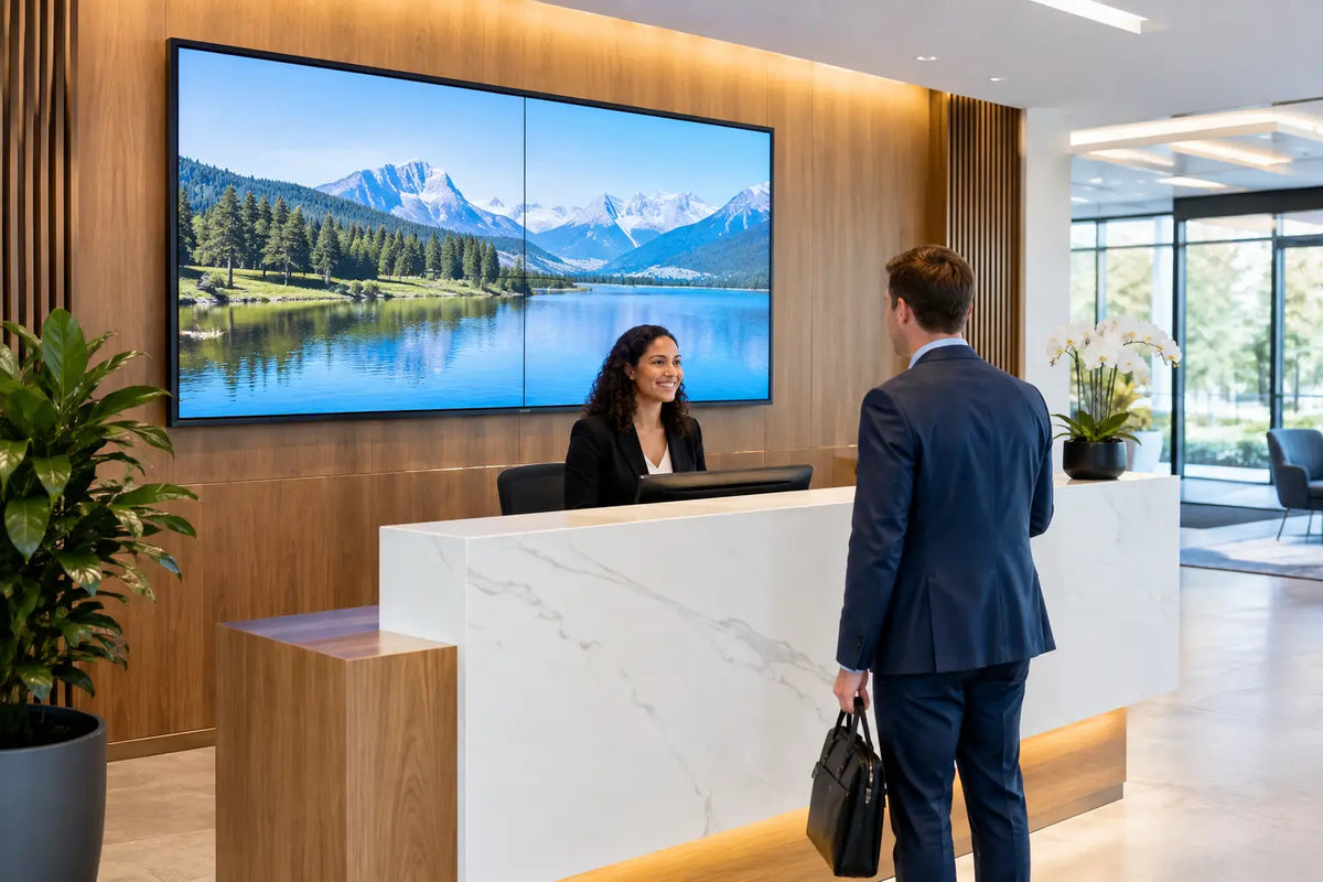 12 Office Reception Screen Ideas That Work