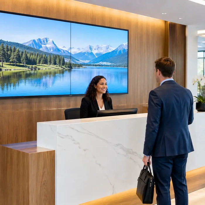 12 Office Reception Screen Ideas That Work