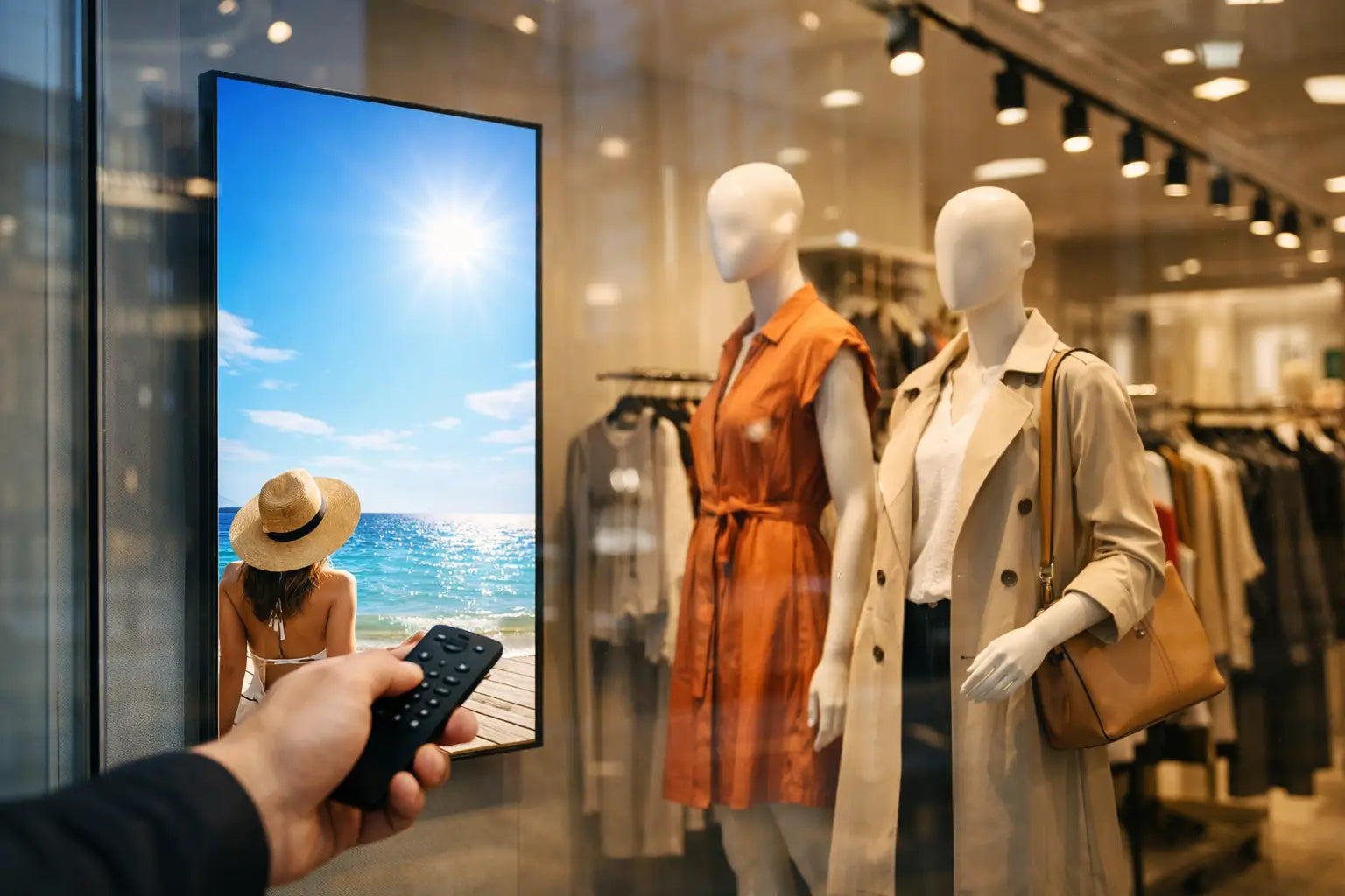 What Screen Brightness for Shop Window?