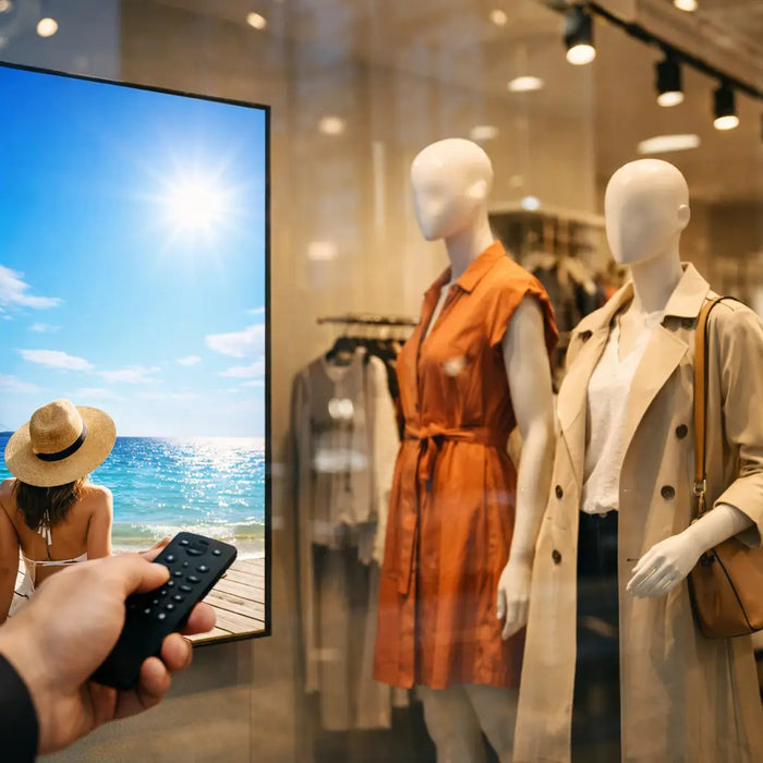 What Screen Brightness for Shop Window?