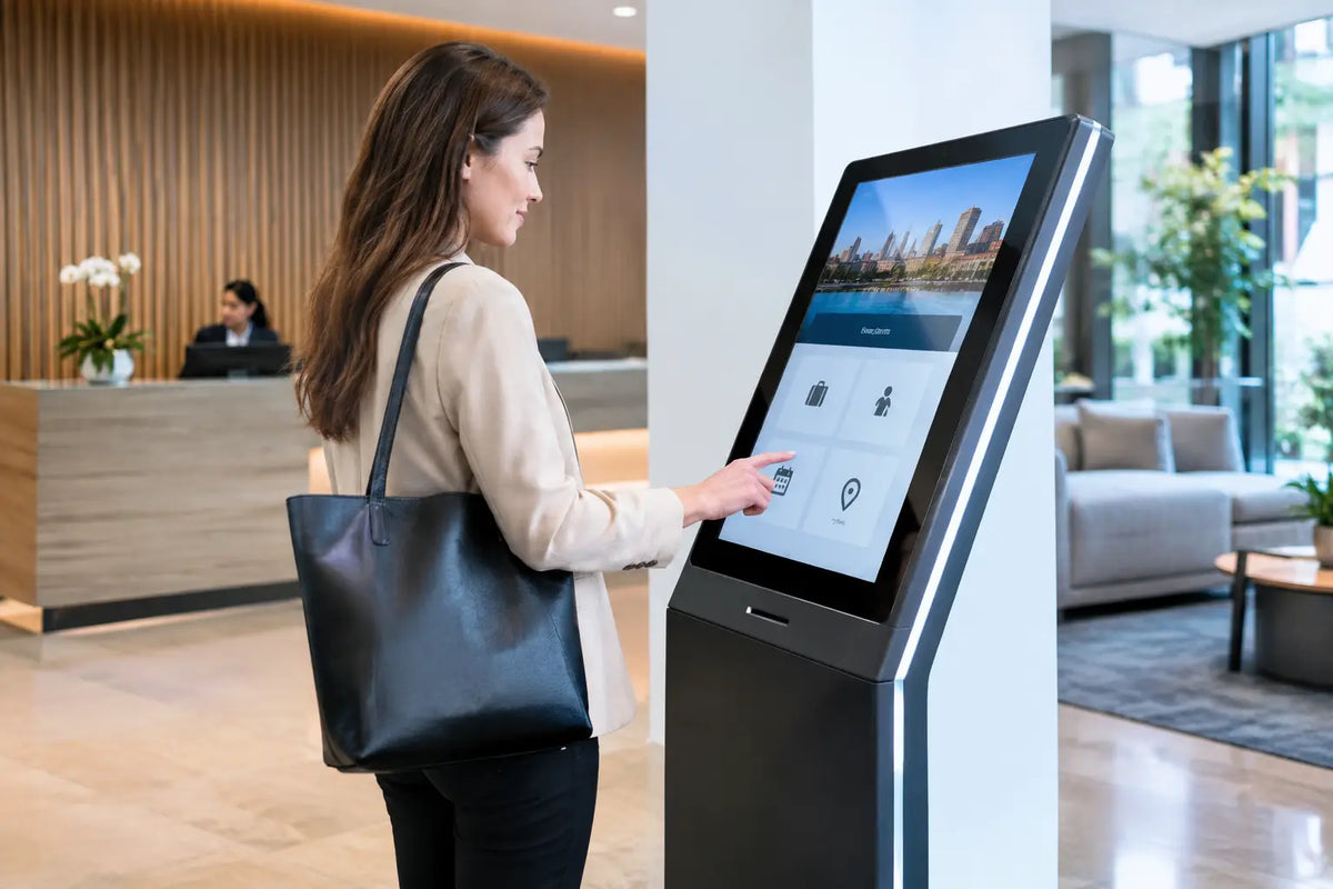 How to Deploy Touchscreen Kiosks in Business