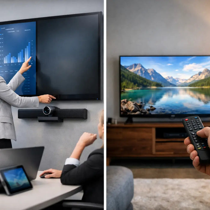 Commercial Display vs Consumer TV: Key Differences