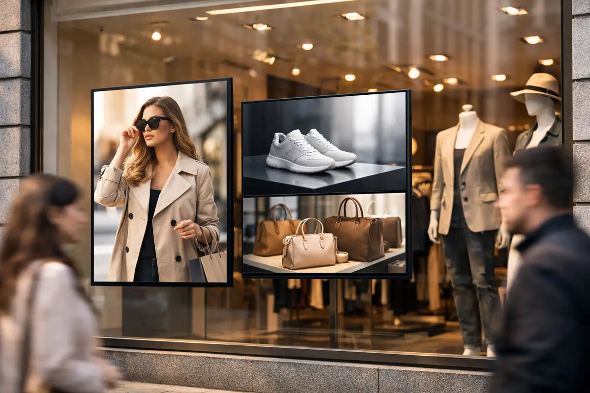 Shop Window Display Screens Guide for UK Retail