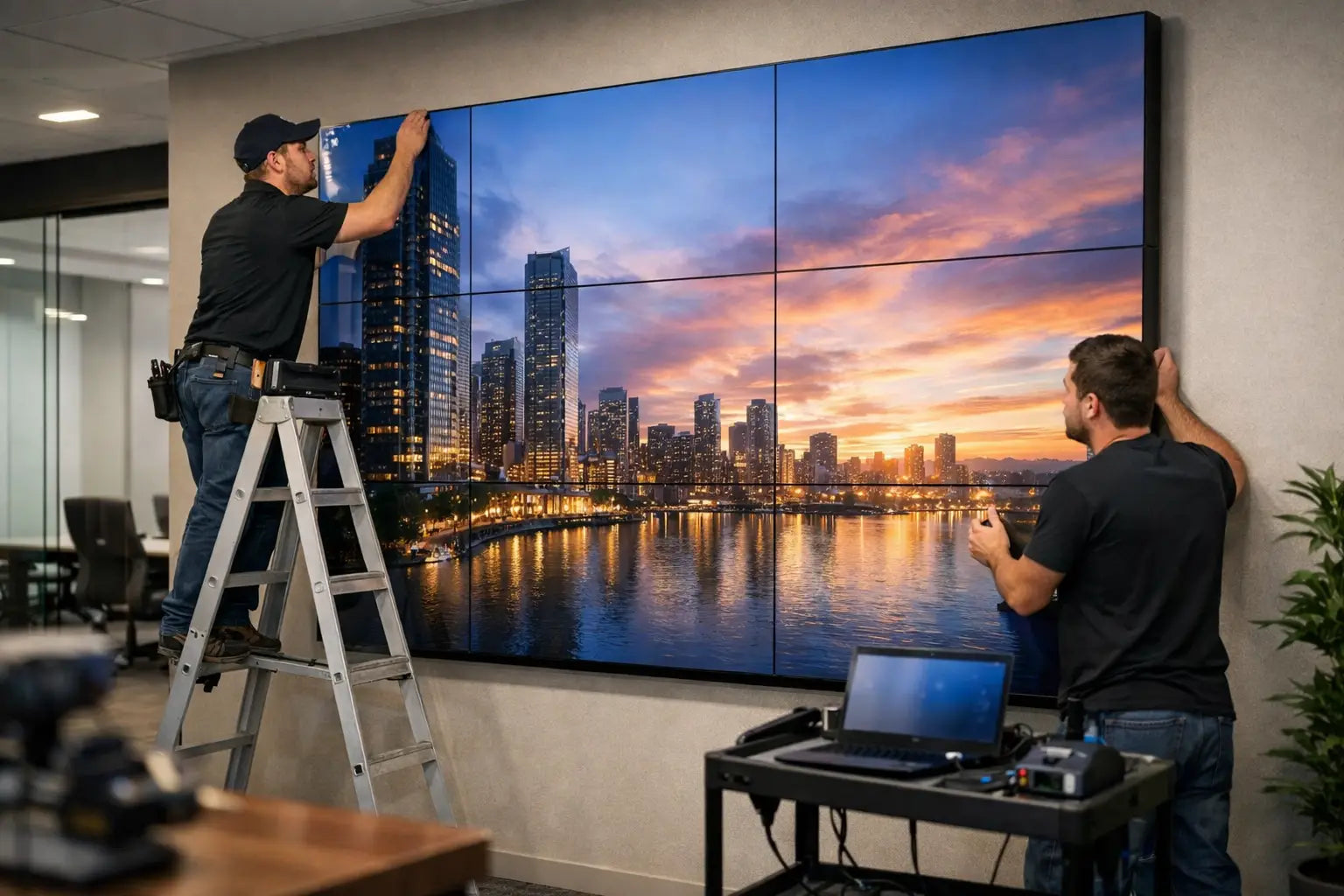 How to Deploy Video Wall Screens Properly