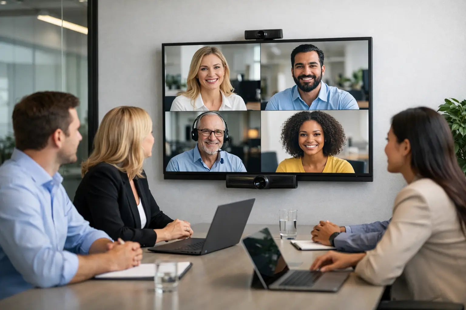 How to Set Up Video Conferencing at Work