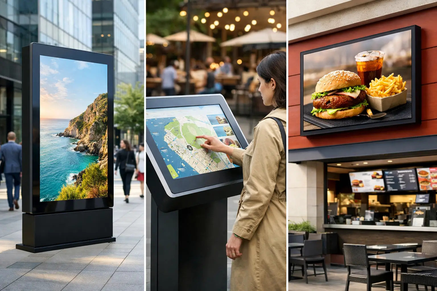 Best Outdoor Signage Screens for UK Businesses