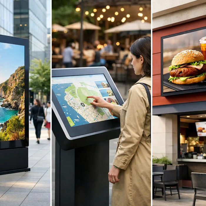 Best Outdoor Signage Screens for UK Businesses