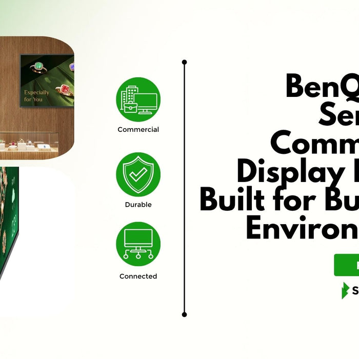 BenQ ST04 Series: A Commercial Display Range Built for Modern Business Environments