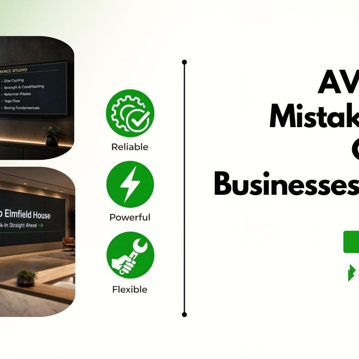 AV Design Mistakes That Cost UK Businesses Money