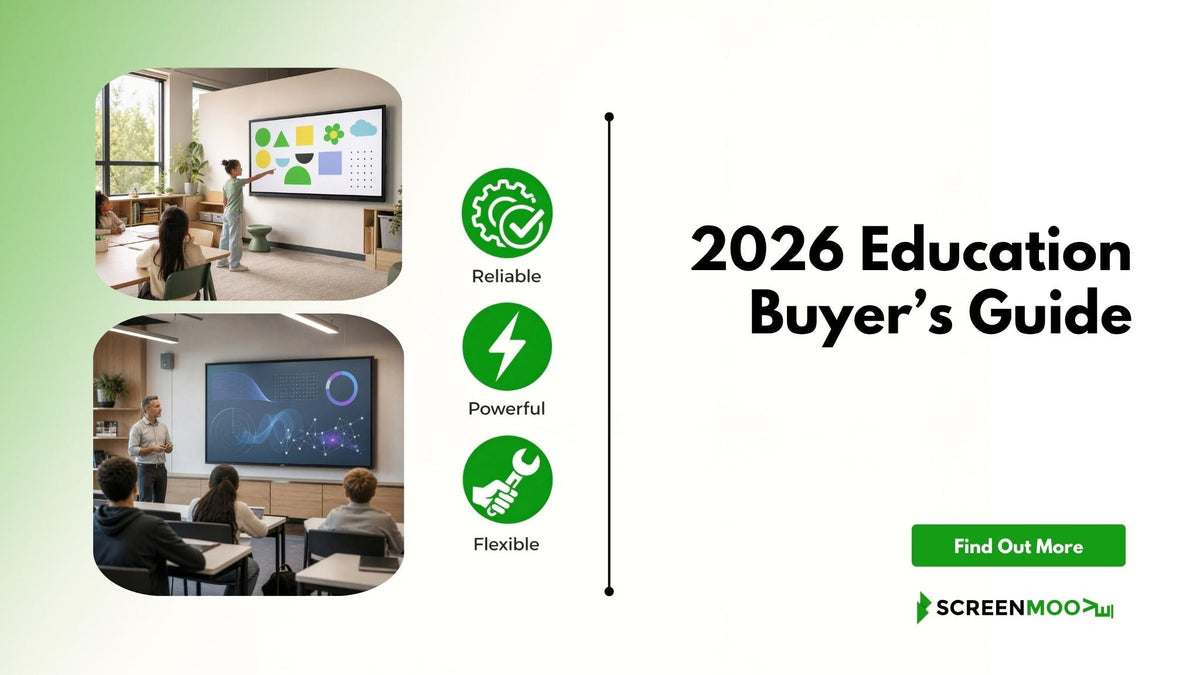The Best Interactive Displays for Education in 2026