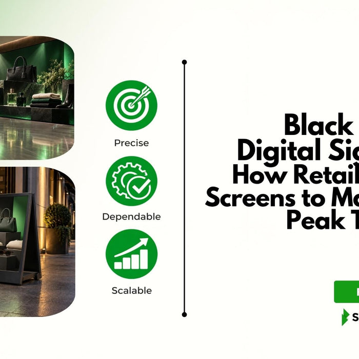 Black Friday Digital Signage: Retail Screens That Drive Sales
