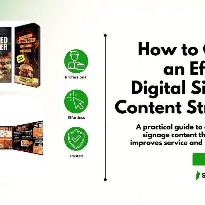 Digital Signage Content Strategy: How to Plan Screens That Drive Engagement