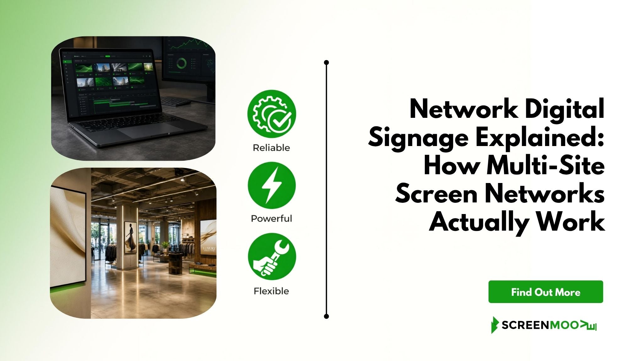 Network Digital Signage Explained: How Multi-Site Screen Networks Actually Work