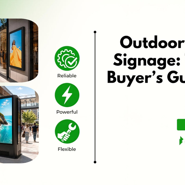 Outdoor Digital Signage UK: Buyer's Guide 2026