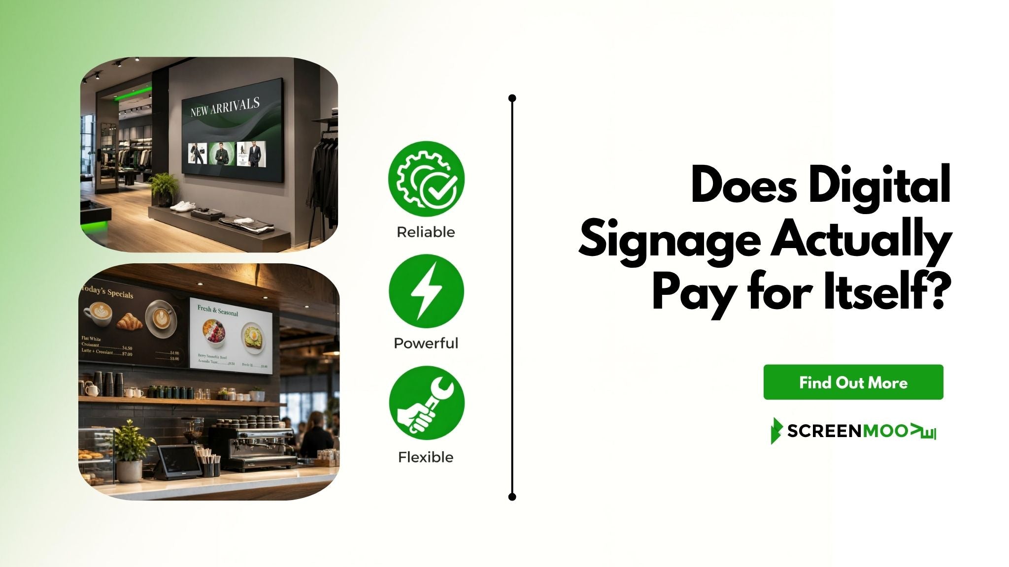 Does Digital Signage Actually Pay for Itself?