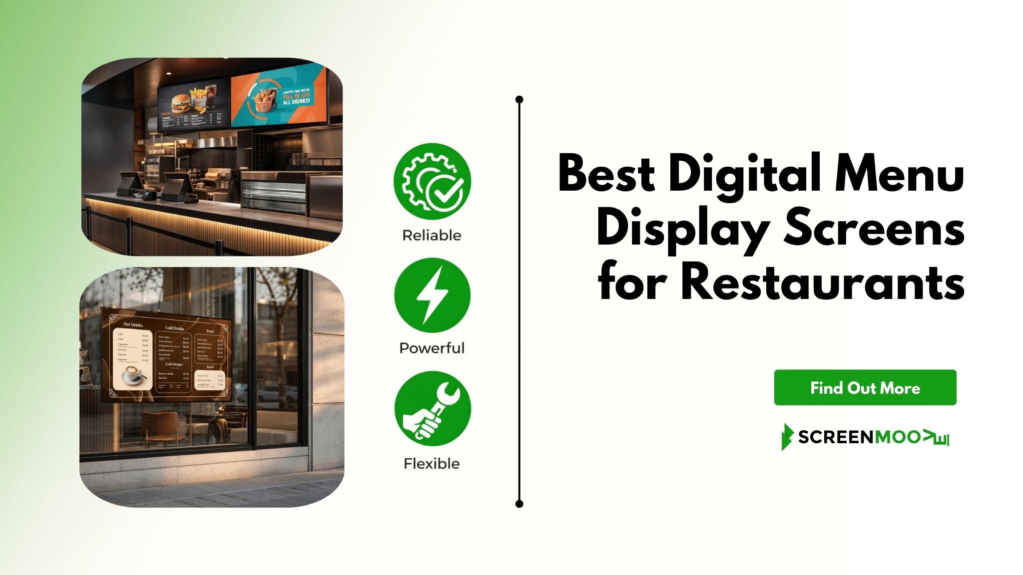 Best Digital Menu Display Screens
