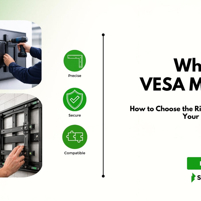 What Is a VESA Mount? How to Choose the Right Bracket for Your Digital Display