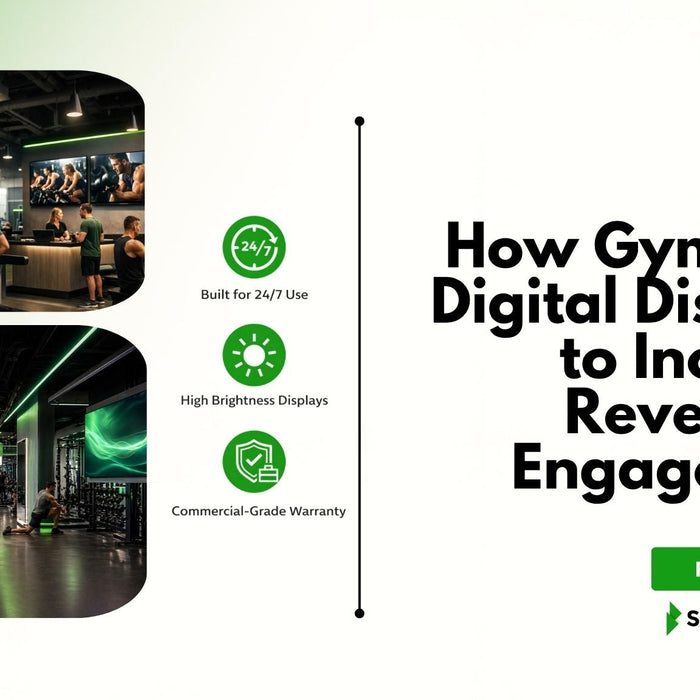 How Gyms Use Digital Displays to Increase Revenue & Engagement UK