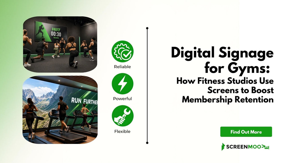 Digital Signage for Gyms