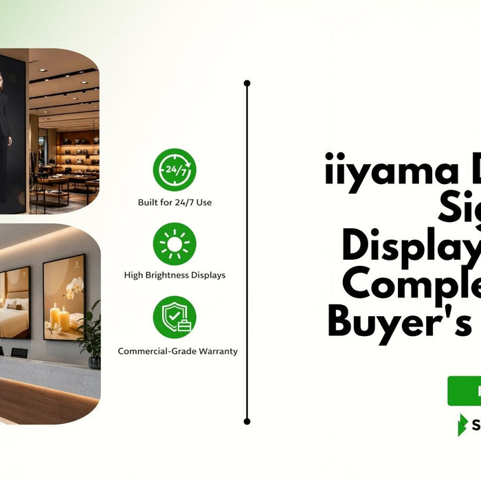 iiyama Digital Signage Displays: The Complete UK Buyer's Guide