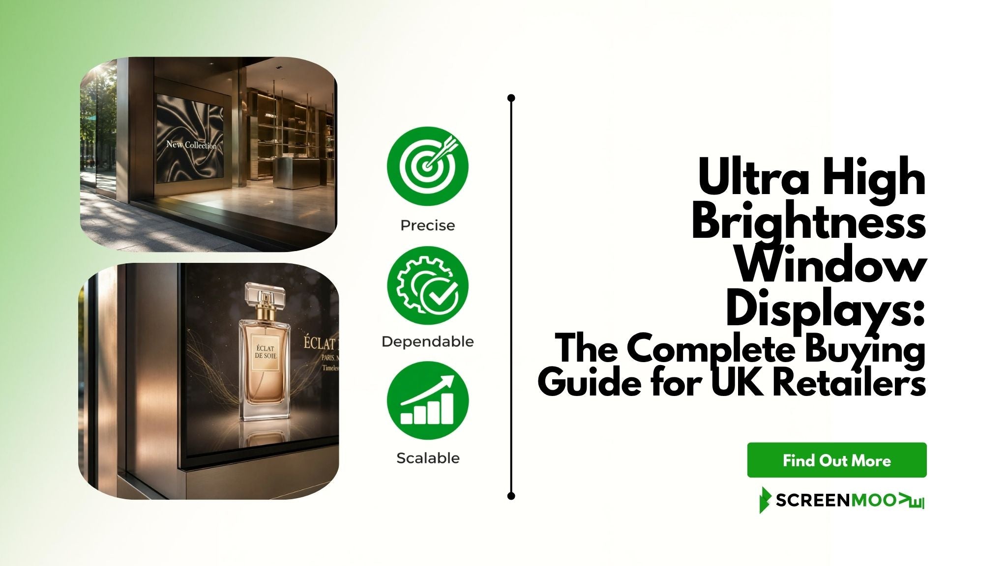 Ultra High Brightness Window Displays: The Complete Buying Guide for UK Retailers
