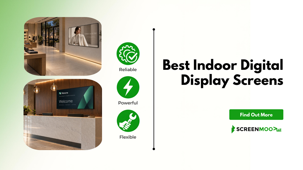 Best Indoor Digital Display Screens: 2026 UK Buyer's Guide